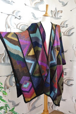 THE ALPACA COLLECTION Multicoloured Alpaca KAFFE FASSETT shawl one size