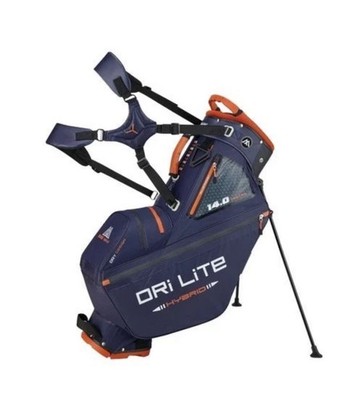 Big Max Dri Lite Hybrid Summit Tour Golf Stand Bag - Blue - 14-Way