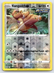 Kangaskhan 204/264 Fusion Strike Reverse Holo Rare