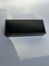 BEILUNER Ballpoint Pens, Stunning Black Chrome Metal Pen with Golden Trim, Best 