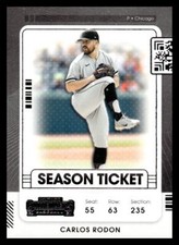 2021 Panini Contenders  Carlos Rodon #79 Chicago White Sox Baseball Card