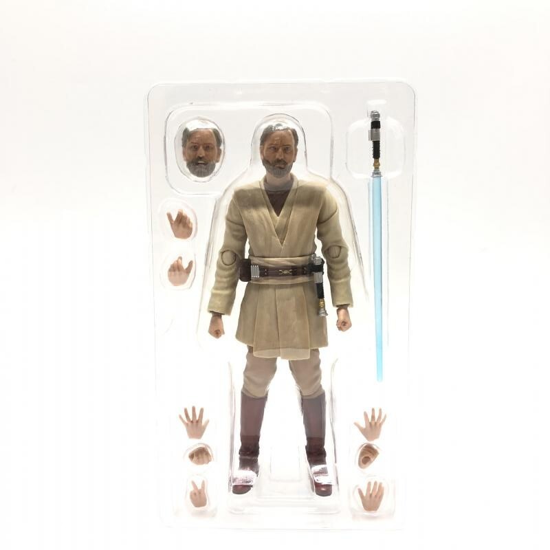 バンダイ　SHフィギュアアーツ　オビワンep3 Amazon.com: S.H. Figuarts Obi-Wan Kenobi, Approx. 5.9 inches