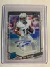 2023 Panini Clearly Donruss Tre Tucker Rated Rookie Auto #87 Raiders