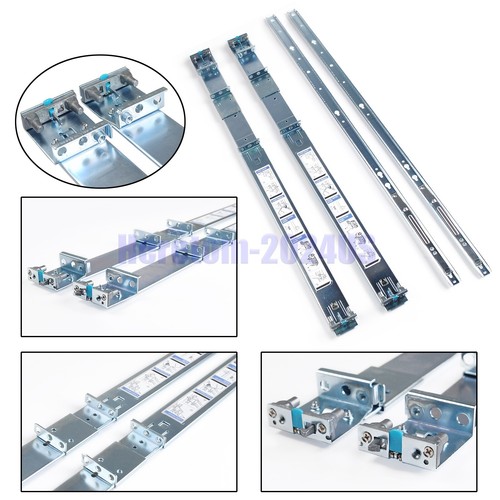 Kit rails de rail prêts statiques Dell PowerEdge R320 R420 R630 R640 1U 053D7M - Photo 9/24