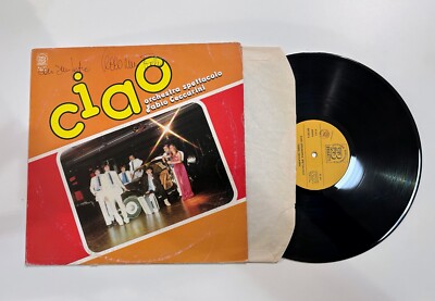 Orchester Show Fabio Ceccarini - Hallo VINYL 33 RUNDEN BLP 027 ''SEHR SELTEN''