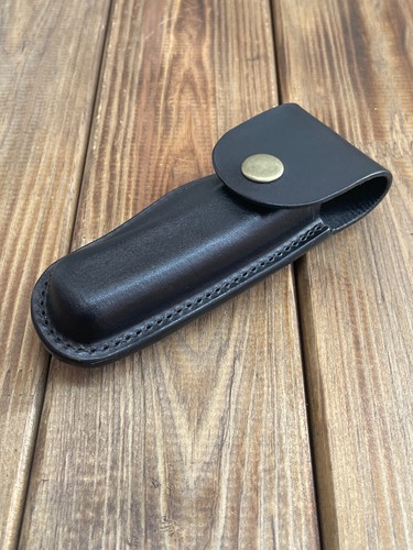 Buck Messer Lederscheide mit Gürtelclip / mache ich auf Bestellung - Bild 4 von 11