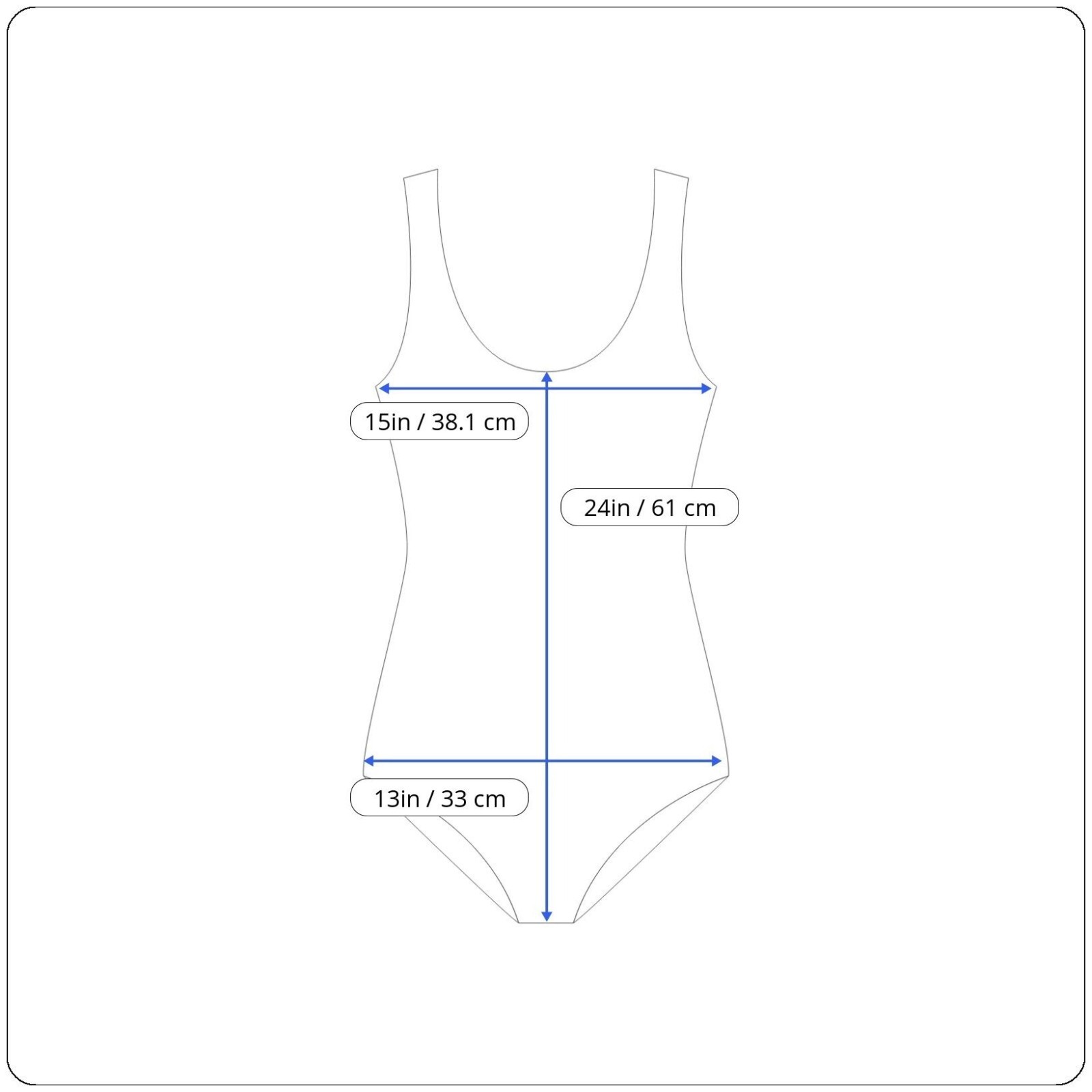 Missomo Women's Black One Piece Swimsuit Sz L