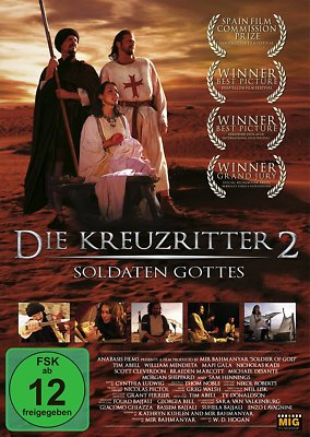 Die Kreuzritter 2 - Soldaten Gottes Tim Abell DVD Neu!