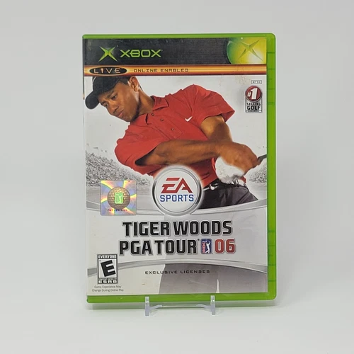 Tiger Woods PGA Tour 06 (Original Xbox) CIB COMPLETE & TESTED