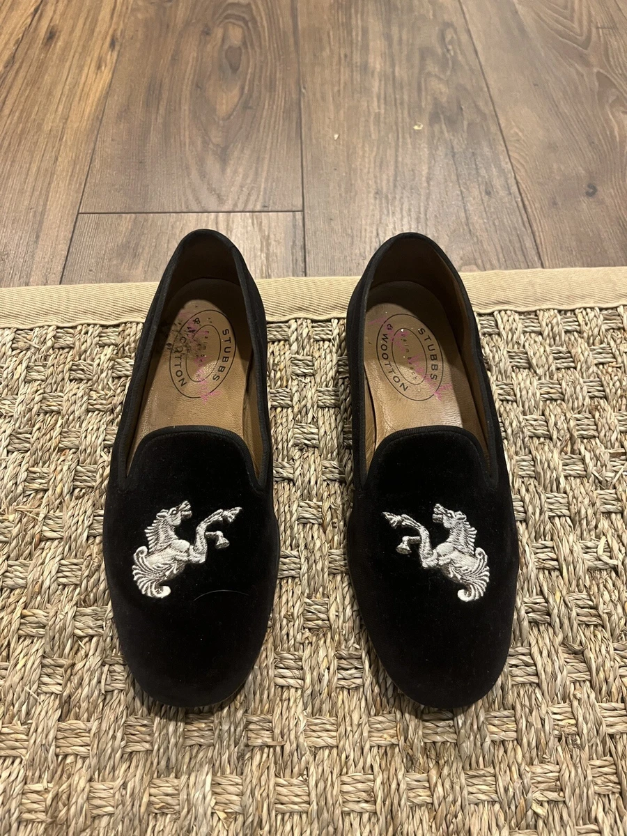 Black Stubbs & Wootton Slippers for Men for sale | eBay display picture 1