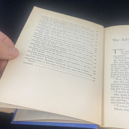 Vintage Tom Sawyer - Samuel Clemens - Whitman HCDJ 1931 Nice Illustrations - Picture 22 of 24