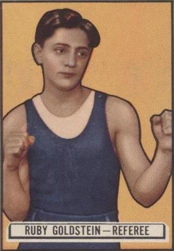 1951 Topps Ringside - Ruby Goldstein #46