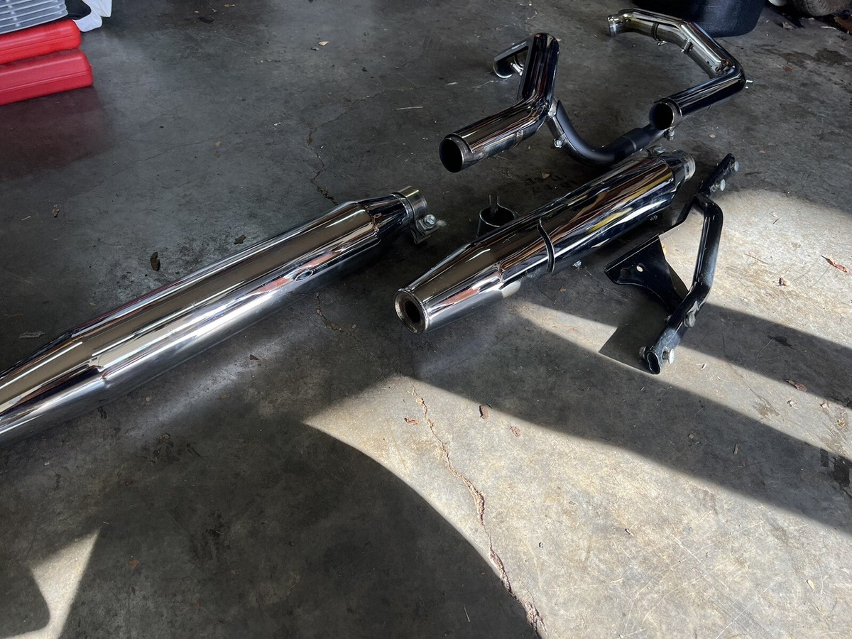 Harley Davidson Dyna Exhaust with Cats 65388-97A | eBay