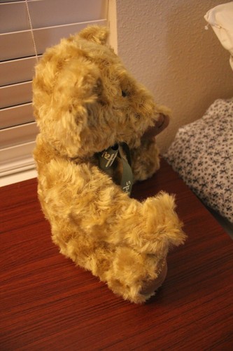 Harrod's 100 Year Teddy Anniversary Plush Bear Stuffed Animal Jointed Arms Legs - Picture 4 of 5