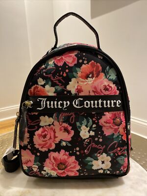 NWT JUICY COUTURE PICK UR PETAL MINI BACKPACK Our zip