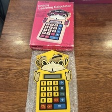 Vintage Radio Shack Childs Learning Calculator 65-825