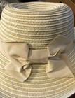 NWT Anthropologie Fancy Wide Brim Dressy Derby Hat Ivory Cute by GIOVANNIO — photo 6