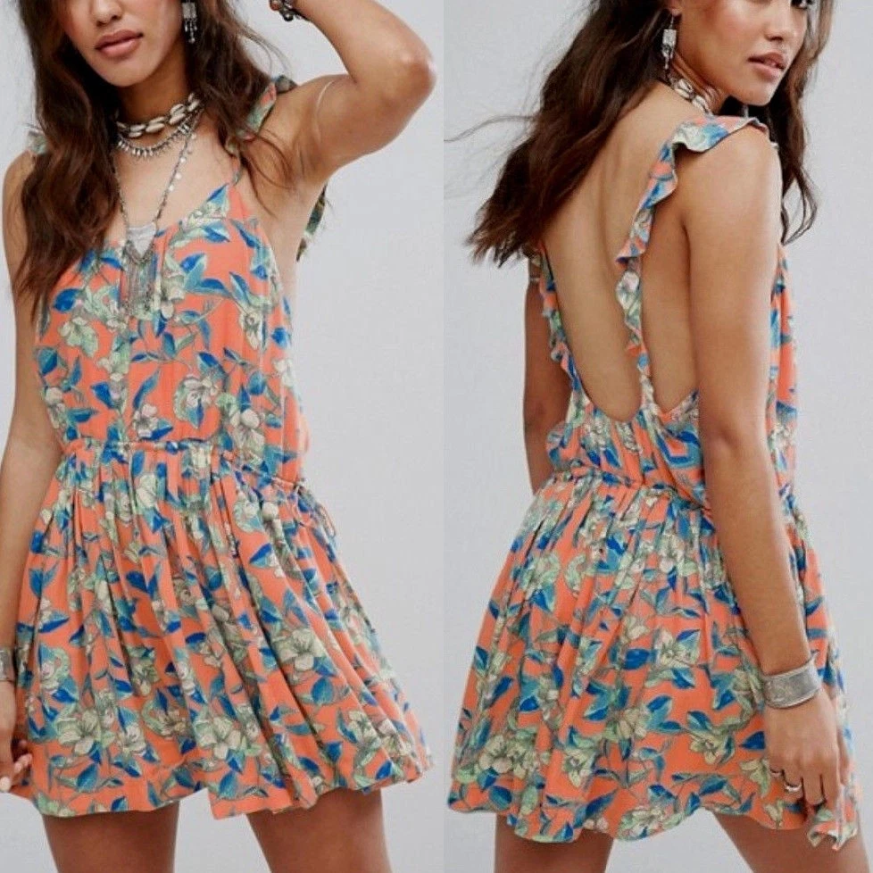 Free people dear 2025 you mini dress