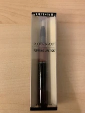 Ultima II Pucker & Pout Flowing Lipstick Brush Full Size .05 oz Mocha Tease