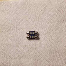  2 COOL WHITE FESTOON 12V LED LAMP -DIAL  METERS DE3022 BULBS- SONY LIGHTS STR