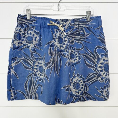 Patagonia Women’s Blue Island Hemp Drawstring Skirt Size Medium