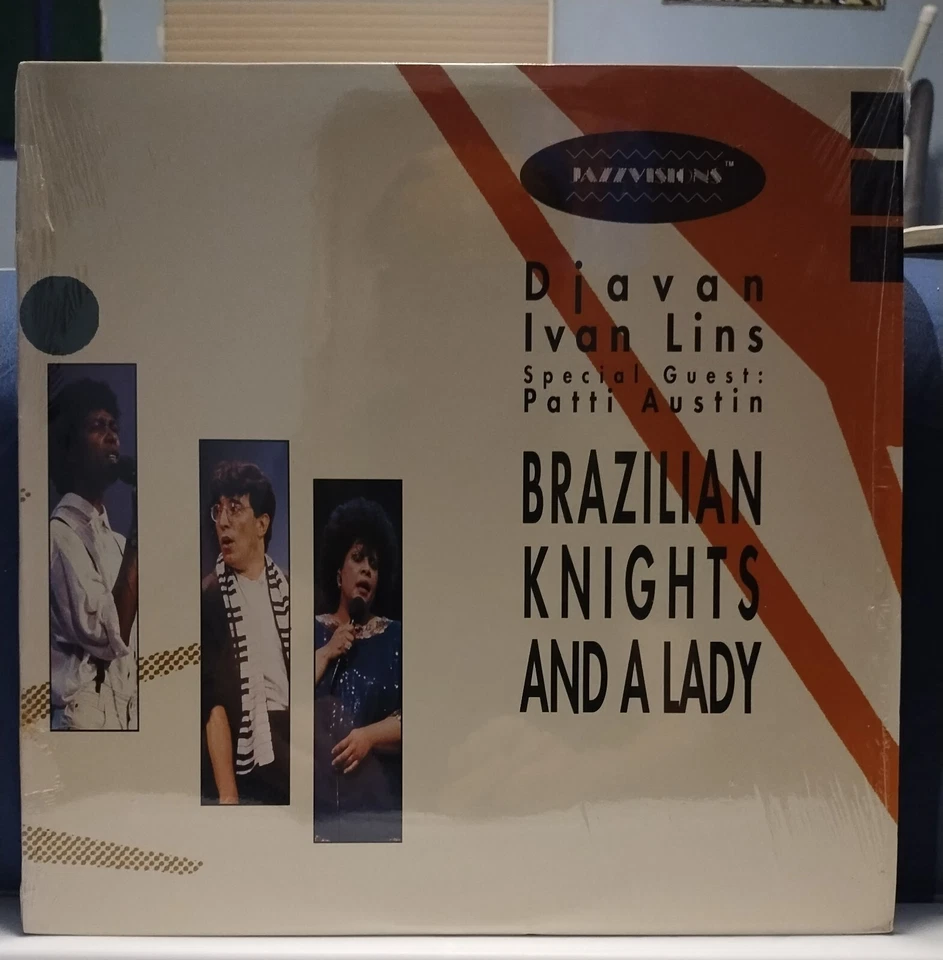DJAVAN-IVAN LINS Brazilian Knights & a Lady NM 1988 VERVE LP shrink PATTI AUSTIN - Image 2 of 4
