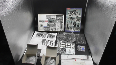 Vintage GUNZE SANGYO 1/12 Kawasaki 500 Mach III H1 Model Kit G-623