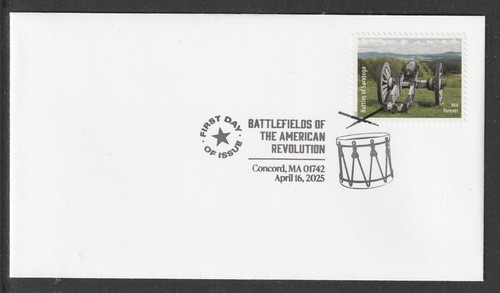 US 5977 Battlefields of the American Revolution (set of 15) BWP FDC 2025 - Picture 13 of 17