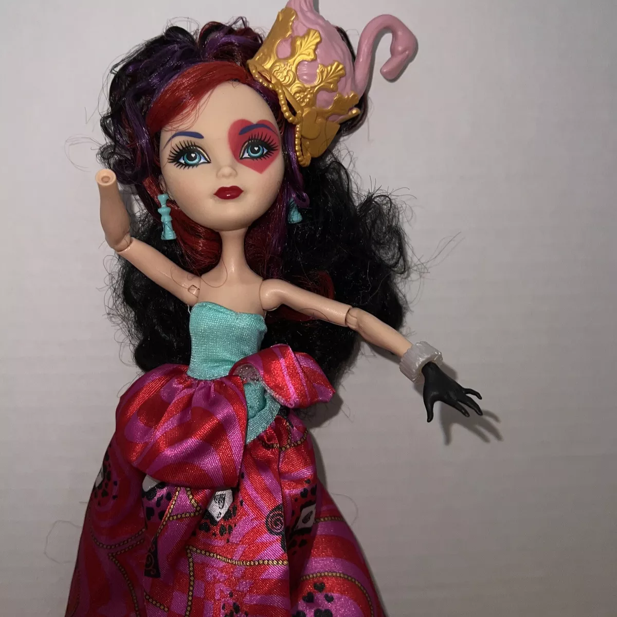 Ever After High Way Too Wonderland Lizzie Hearts Doll 