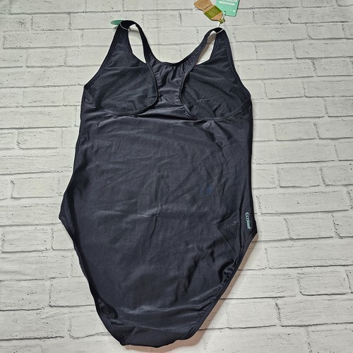 Traje de baño Zoggs Coogee Sonicback para mujer Reino Unido 14 negro traje de baño de una pieza ropa de playa - Imagen 8 de 11