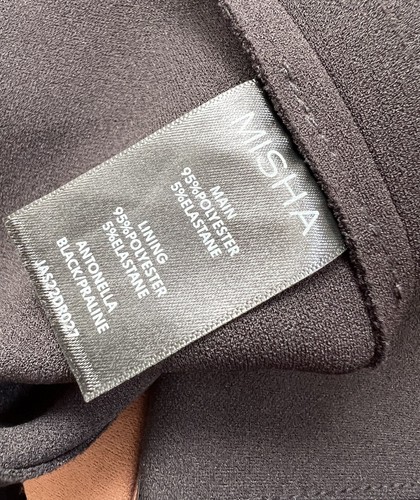 Misha Collection Two Tone Antonella Cut Out Midi Dress NWOT Size 12 UK RRP $330 - Picture 15 of 23