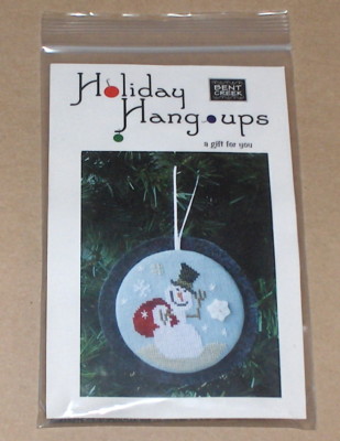 Bent Creek ''A Gift for You'' Snowman Christmas Ornament Kit - Metal Form & Button