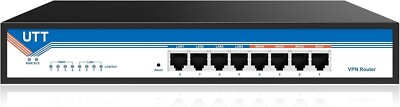 UTT ER520 4 WAN Ports 4 LAN Ports Wired VPN Router with Load Balance & Failover