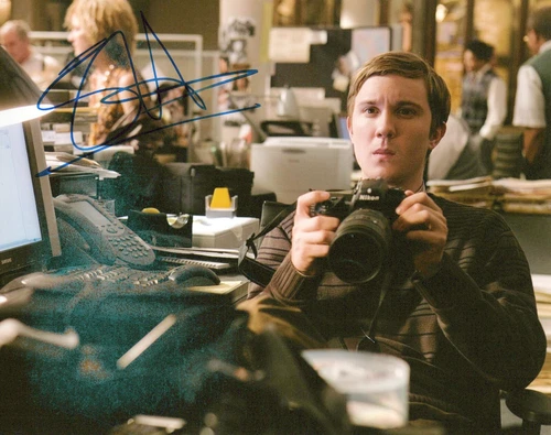 Sam Huntington Superman Returns W/Coa autographed photo signed 8X10 #1 color def