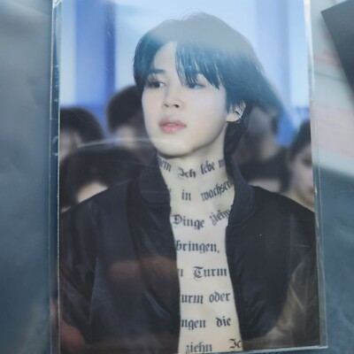 JIMIN BTS PHOTOCARD DENIM ZIP-UP HOODIE [The Truth Untold JIMIN BTS PHOTOCARD DENIM ZIP-UP HOODIE [The Truth Untold