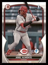 Ariel Almonte 2023 Bowman 1st Edition #BPPF-78 FBC Cincinnati Reds