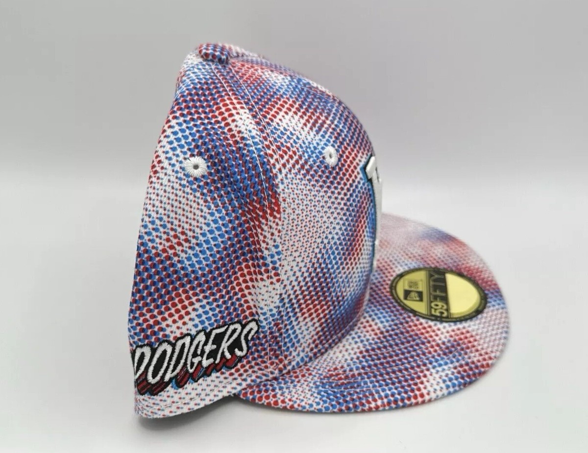 LA Dodgers 3D Comics New Era 59Fifty Fitted Multi-Color Cap Hat 7