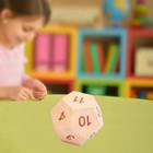 1 Piece Wooden D12 12-Sided Dice Board Game DND Dice Set for Role Playing