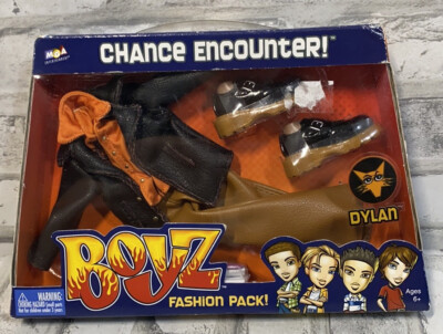 Bratz BOYZ Doll Fashion Pack :''CHANCE ENCOUNTER'' Outfit Dylan 2003 NEW!