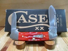 New Case Indian Paint Brush Bone Kinfolks Jig Baby Butterbean Pocketknife 42322