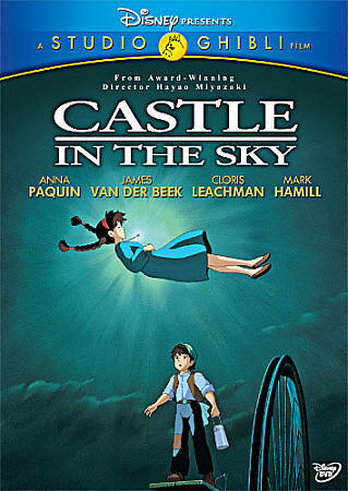 Castle in the Sky Studio Ghibli 2 Disc DVD, New, Free Shipping Mark Hamill - Picture 1 of 1