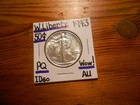 1943 Walking Liberty Silver Half Dollar AU TERRIFIC!!!! PQ!!!! WOW!!! #4