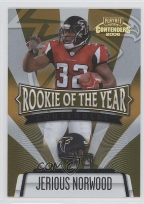2006 Playoff Contenders Rookie of the Year Gold 67/250 Jerious Norwood RC 1k3