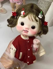 1/6 BJD Doll Big Head Baby DianDian Normal Color Y7-Free Face Make UP+Free Eyes