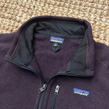 Patagonia Full Zip Better Sweater Men's (2XL - XXL) Fleece Jacket Rare Plum Purp