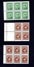Canada Sc. 249b, 250a and 250b, VF, MNH