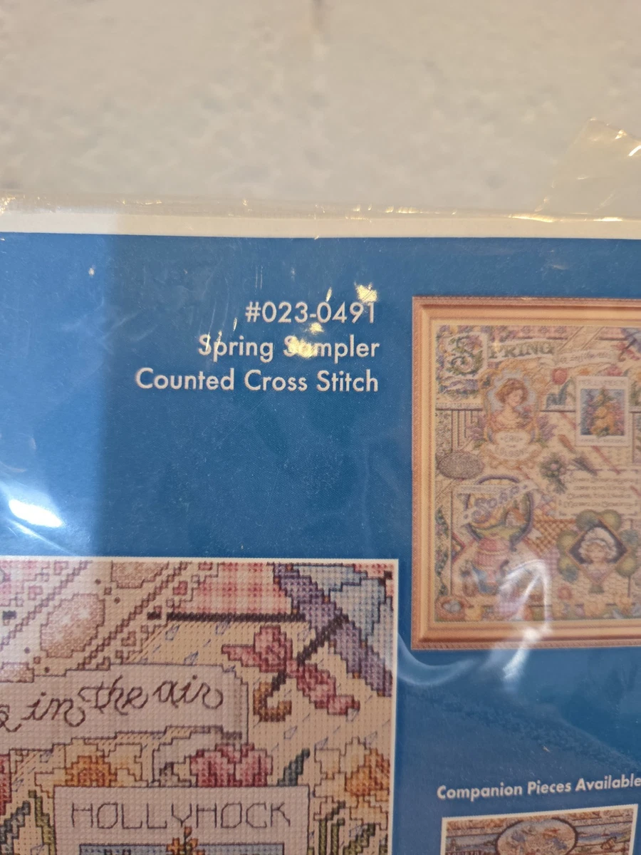 Janlynn Counted Cross Stitch SPRING/SUMMER/AUTUMN/WINTER *Complete Set* HTF