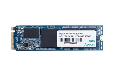 Dysk SSD Apacer AS2280P4 512GB M.2 2280 PCIe Gen3 x4 NVMe (2100/1500 MB/s) 3D TL