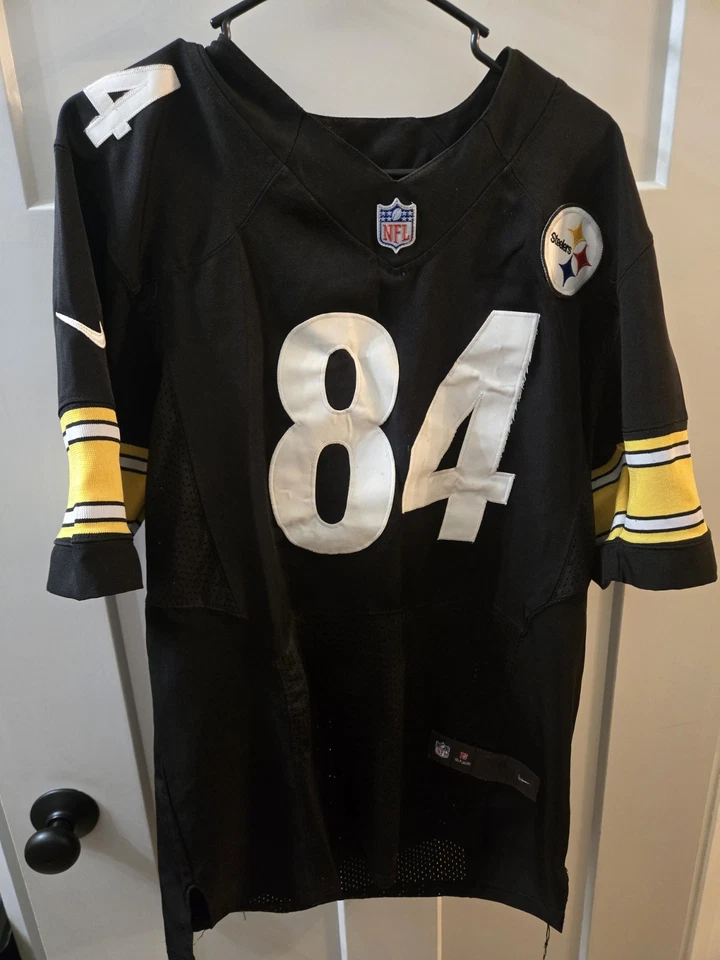 Футболка мужская Nike Pittsburgh Steelers OnField Antonio коричневая No84 L, б/у в отличном состоянии - Изображение 2 из 3