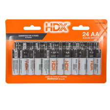 AA Alkaline Battery 24-Pack 